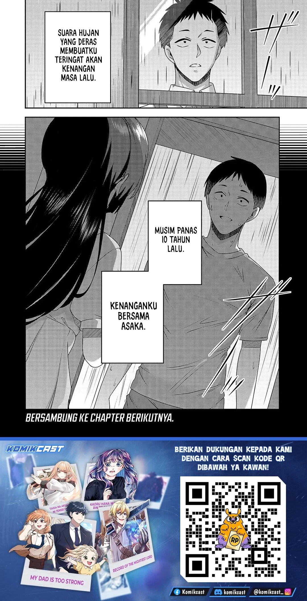 Halaman 15 — 10-nenburi ni Saikai shita Kusogaki wa Seijun Bishoujo JK ni Seichou shiteita Chapter 19