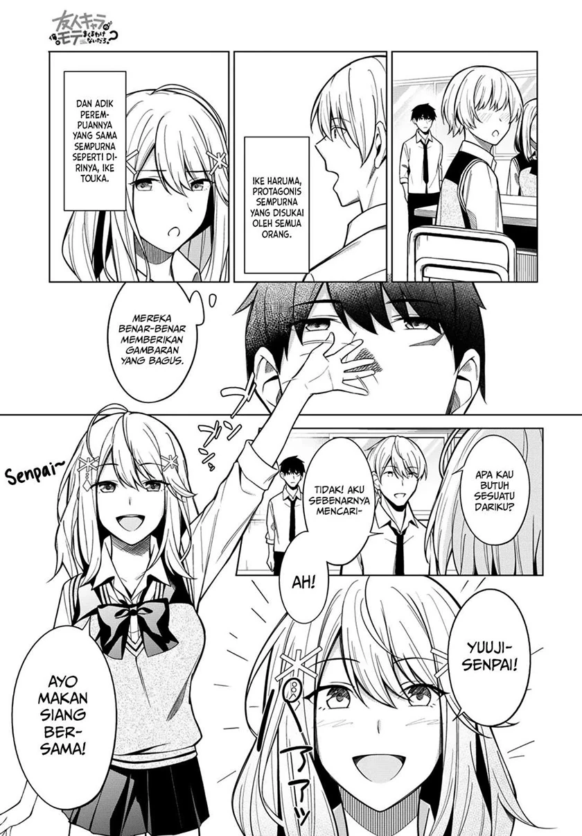 Halaman 4 — Yuujin Character no Ore ga Motemakuru Wake Nai Darou? Chapter 3
