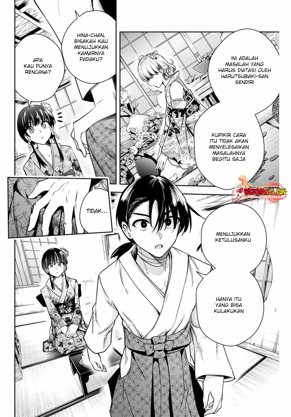 Halaman 10 — Sakigake no Hanamiko Chapter 4
