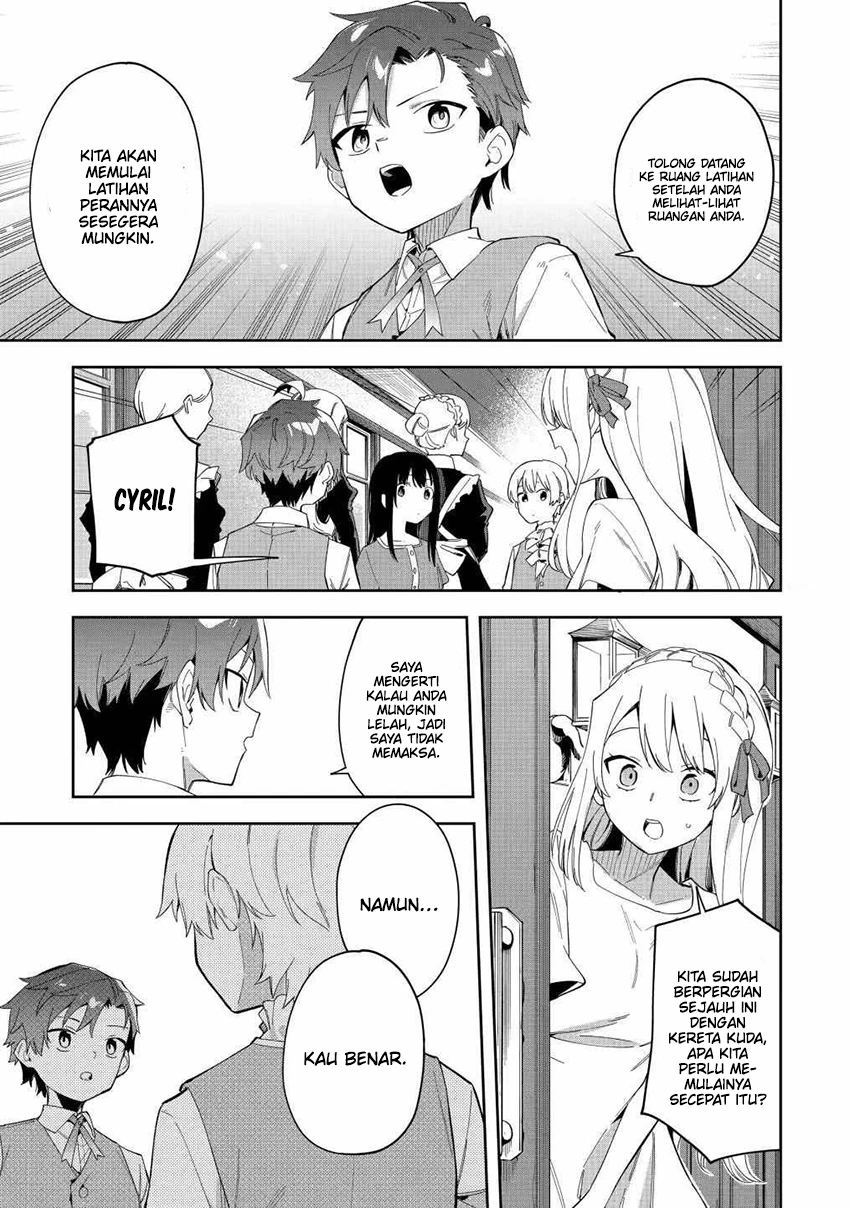 Halaman 13 — Akuyaku Reijou no Shitsuji-sama: Hametsu Flag wa Ore ga Tsubusasete Itadakimasu Chapter 25.2