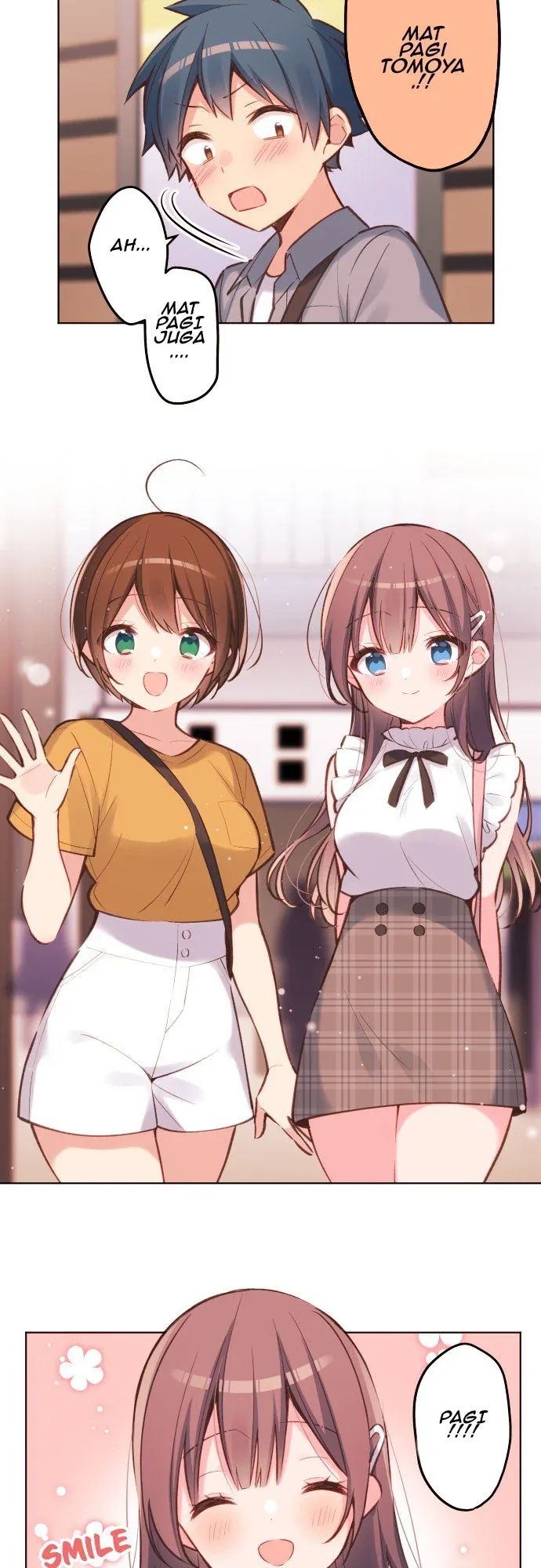 Halaman 7 — Waka-chan Is Flirty Again Chapter 26