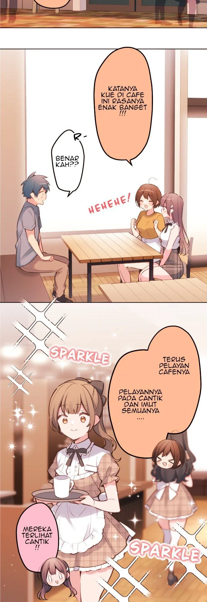 Halaman 14 — Waka-chan Is Flirty Again Chapter 26
