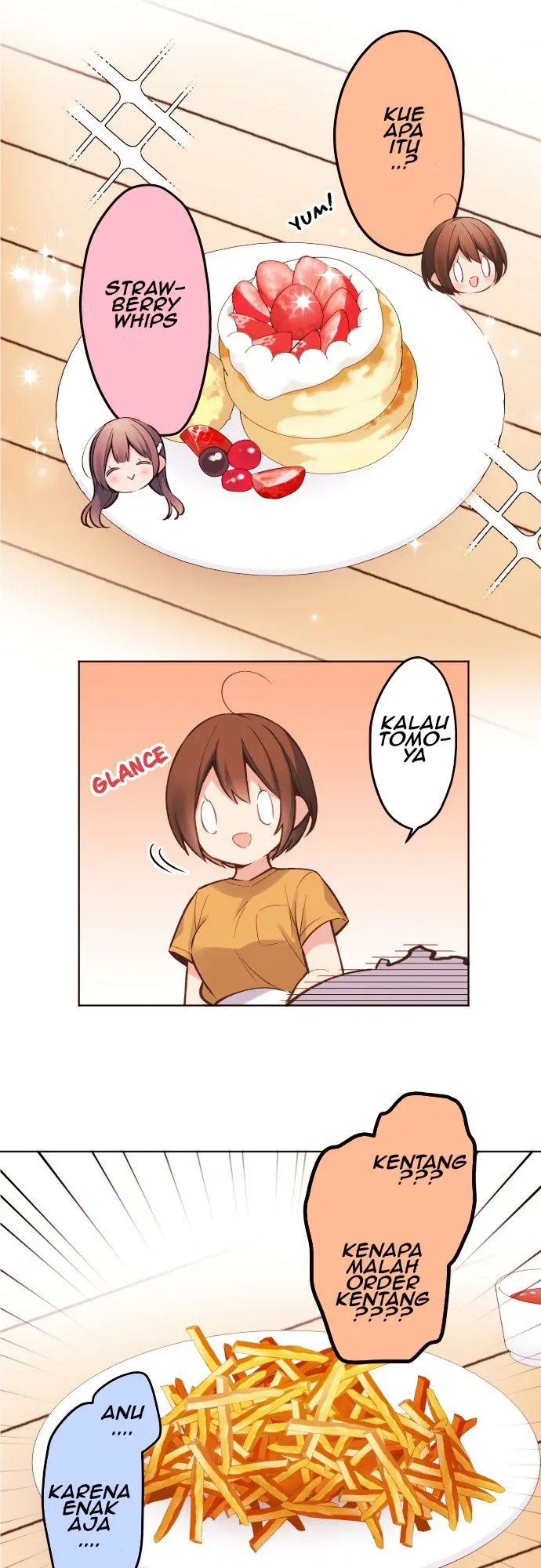 Halaman 17 — Waka-chan Is Flirty Again Chapter 26