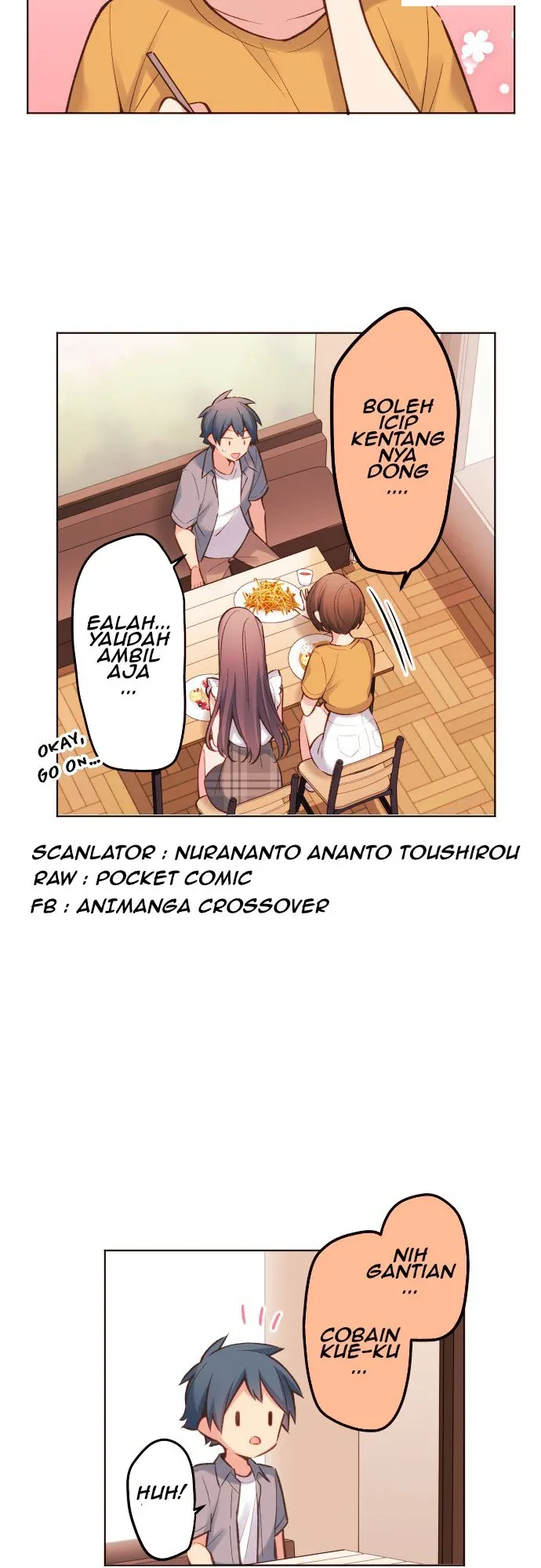 Halaman 19 — Waka-chan Is Flirty Again Chapter 26
