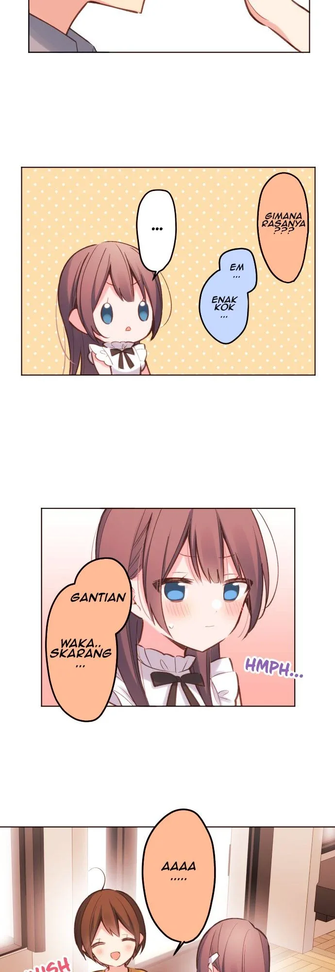 Halaman 22 — Waka-chan Is Flirty Again Chapter 26