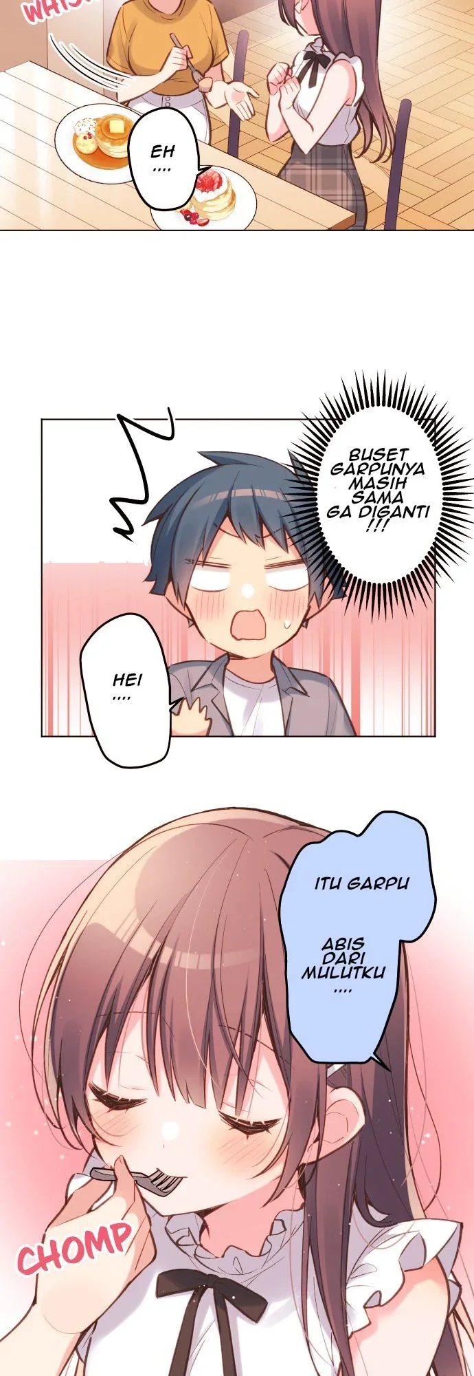 Halaman 23 — Waka-chan Is Flirty Again Chapter 26