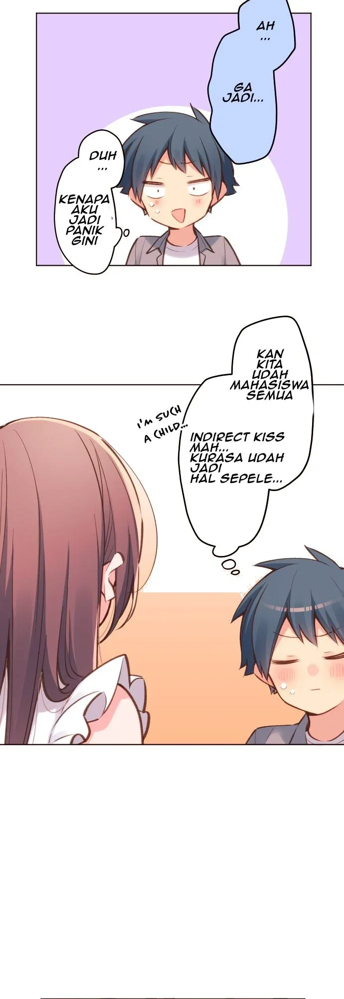 Halaman 25 — Waka-chan Is Flirty Again Chapter 26