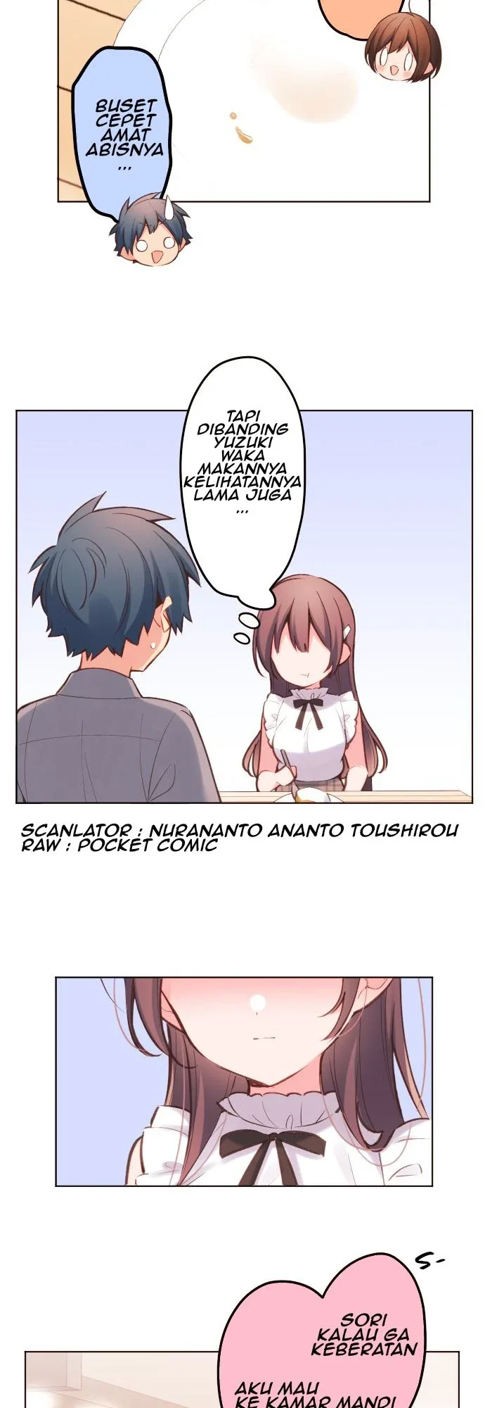 Halaman 27 — Waka-chan Is Flirty Again Chapter 26