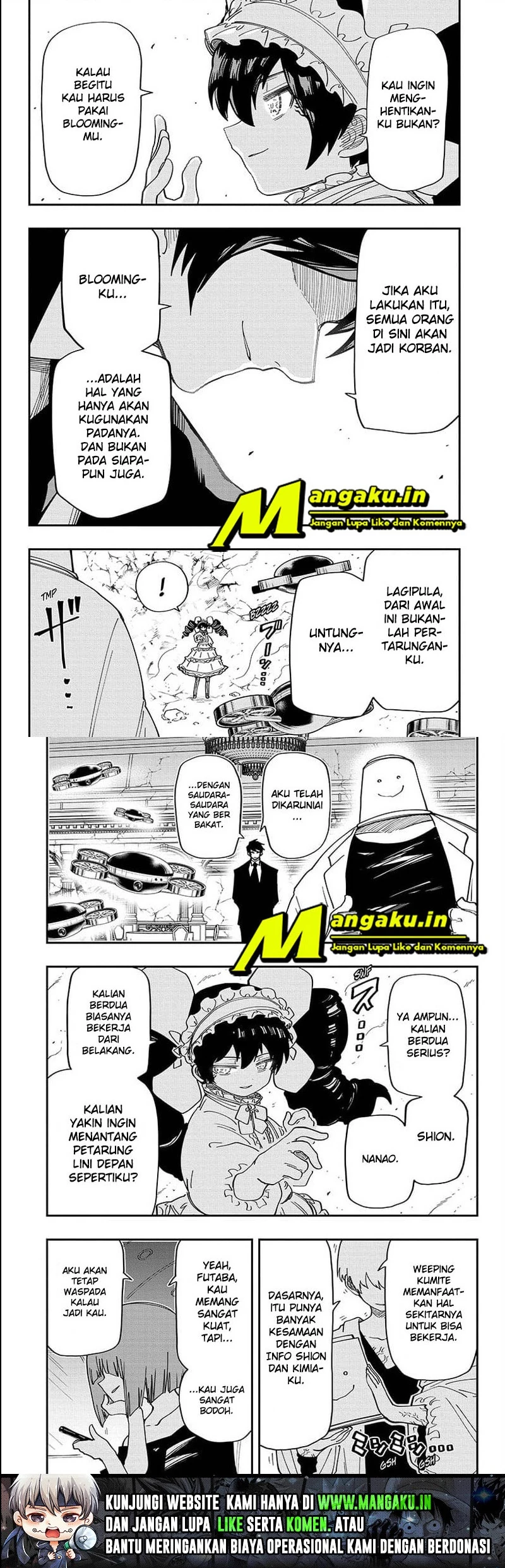 Halaman 7 — Yozakura-san Chi no Daisakusen Chapter 152