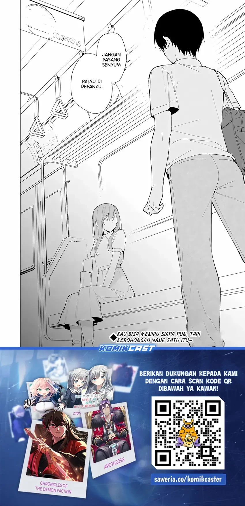 Halaman 27 — Chikan Saresou ni Natteiru S-kyuu Bishoujo wo Tasuketara Tonari no Seki no Osananajimi datta Chapter 81