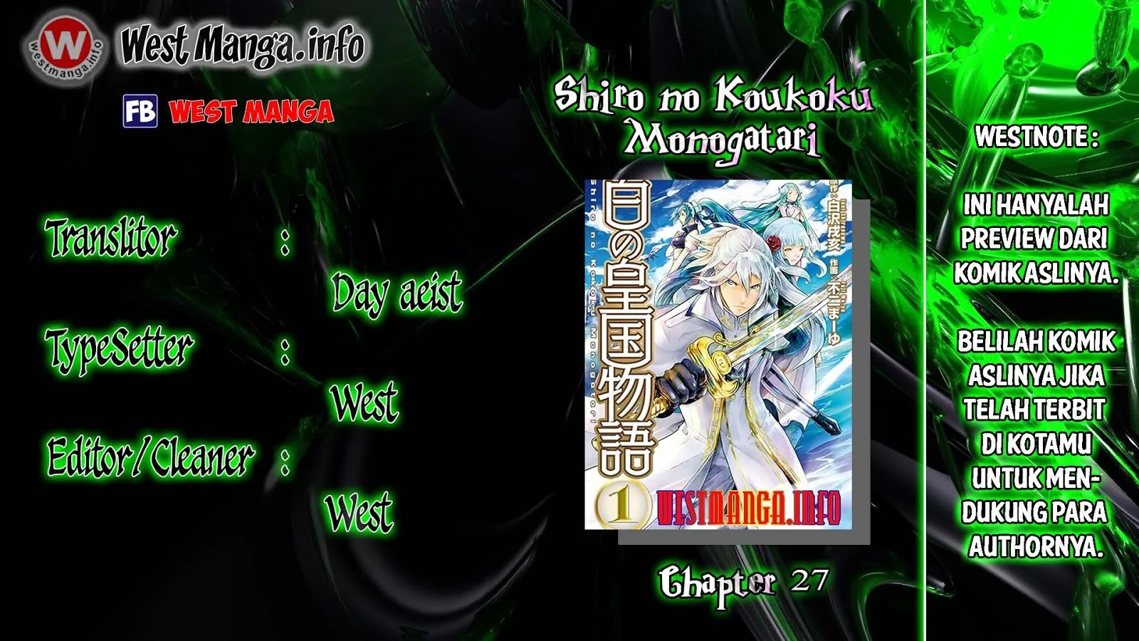 Halaman 4 — Shiro no Koukoku Monogatari Chapter 27