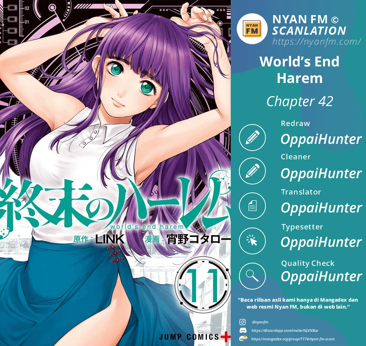 Halaman 3 — Shuumatsu no Harem Chapter 42