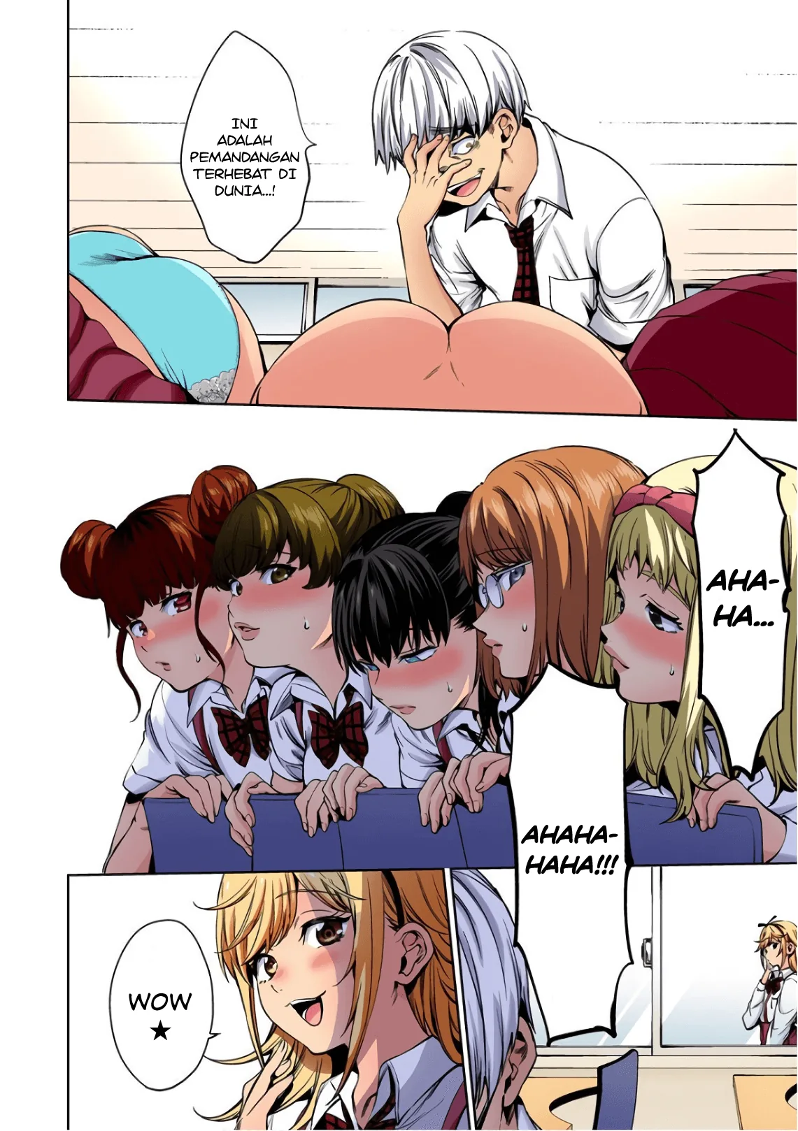 Halaman 21 — Shuumatsu no Harem Chapter 42