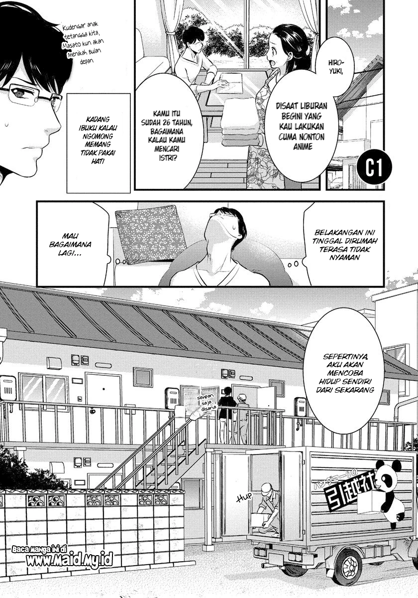 Halaman 5 — Saenai Ryman to Yankee Joshikousei Chapter 1