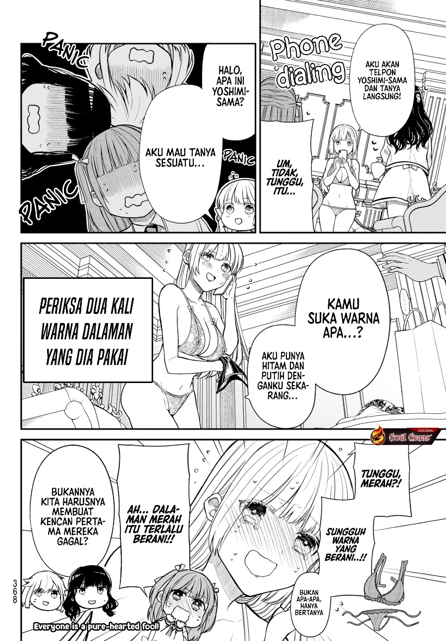 Halaman 9 — Kiraboshi Ojousama no Kyuukon Chapter 11