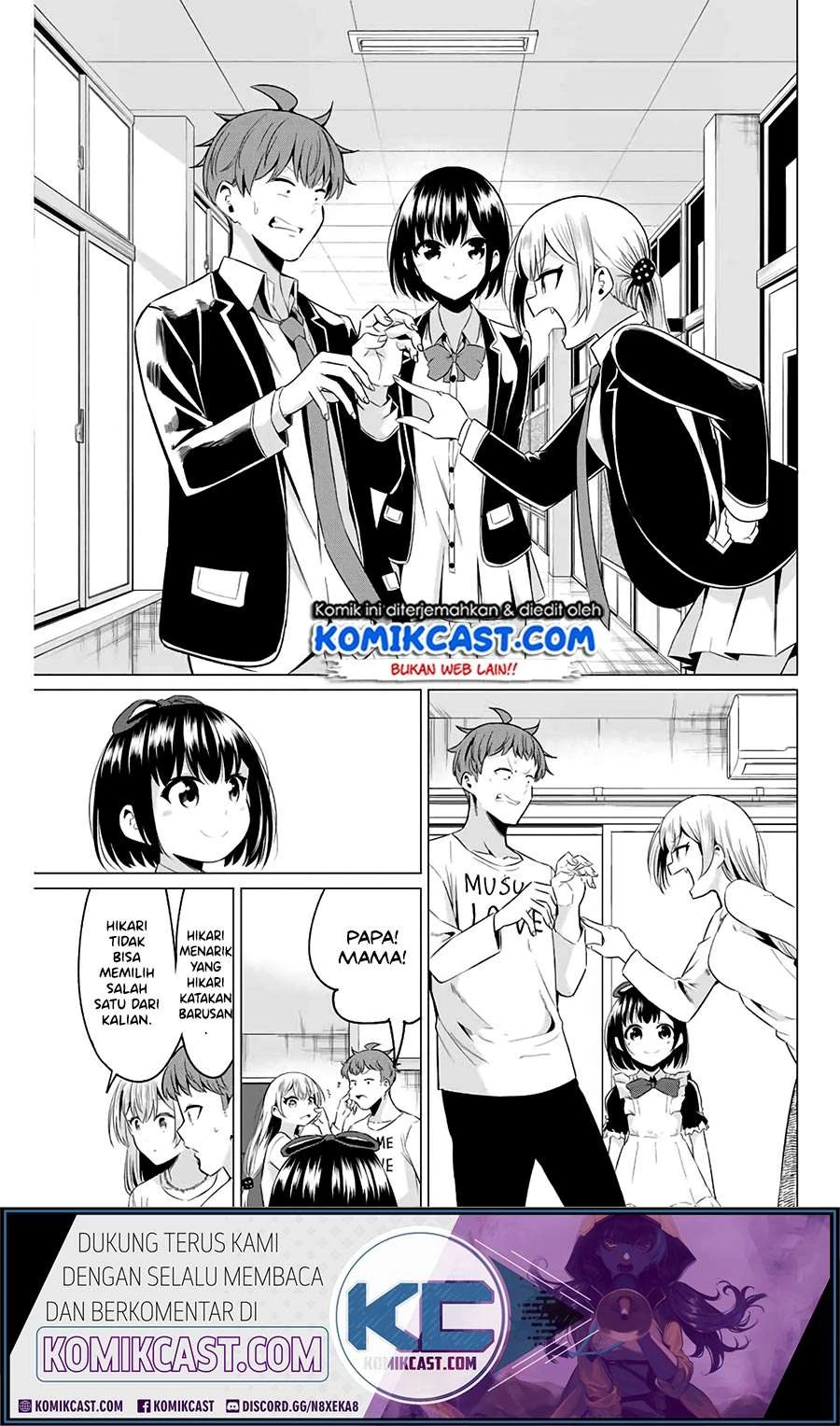 Halaman 7 — Sekai ka Kanojo ka Erabenai Chapter 40.2
