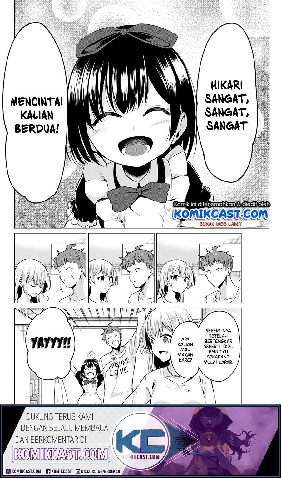 Halaman 8 — Sekai ka Kanojo ka Erabenai Chapter 40.2