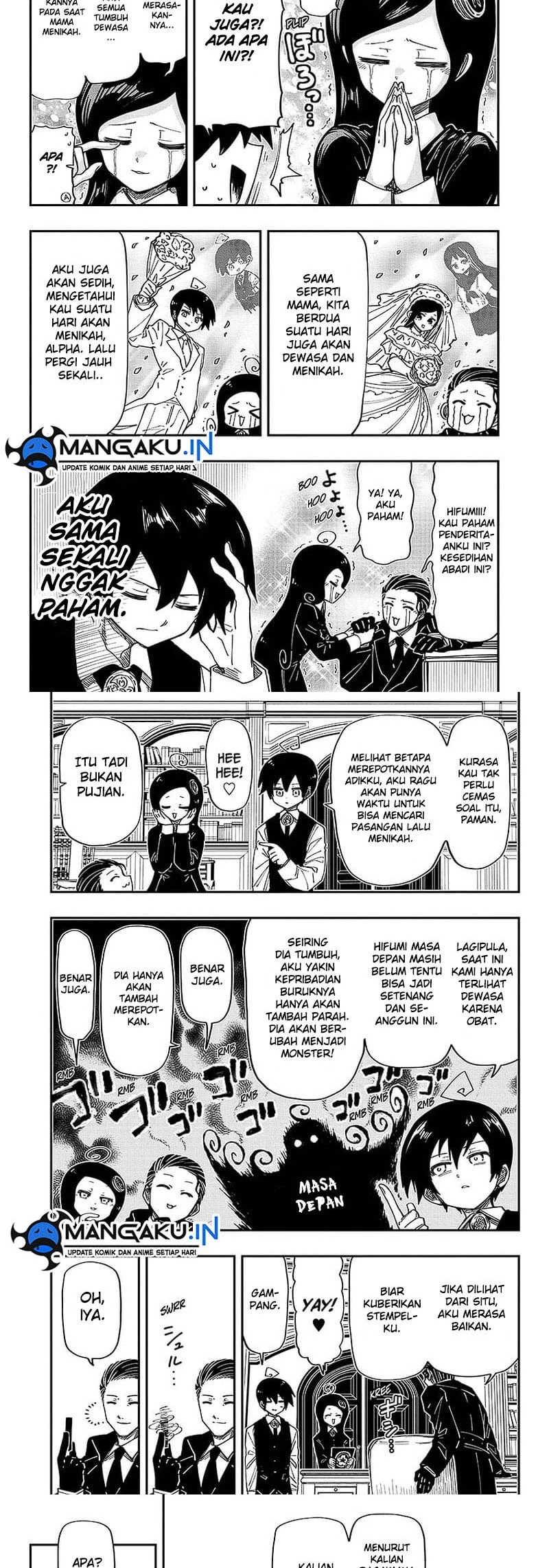 Halaman 8 — Yozakura-san Chi no Daisakusen Chapter 193
