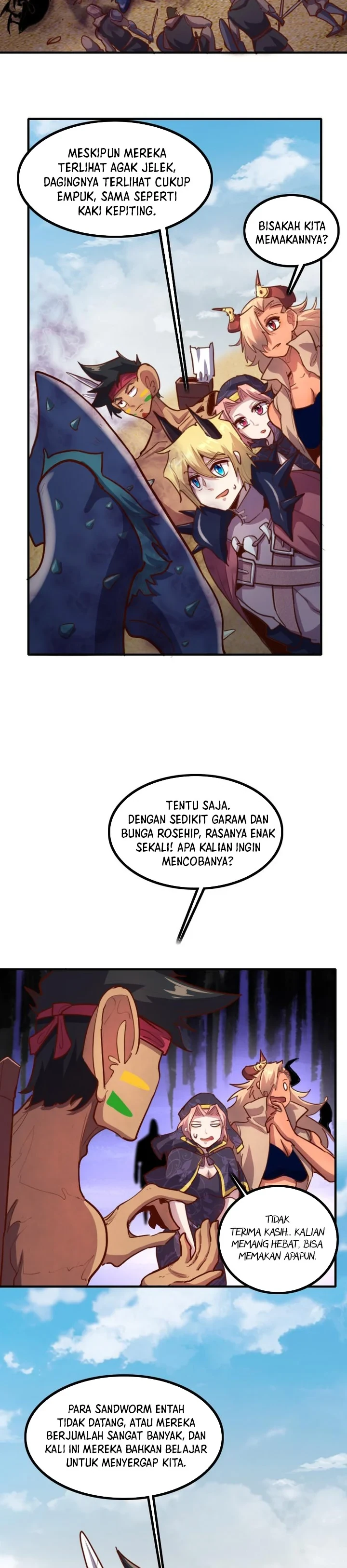 Halaman 3 — Record of The Mightiest Lord Chapter 74