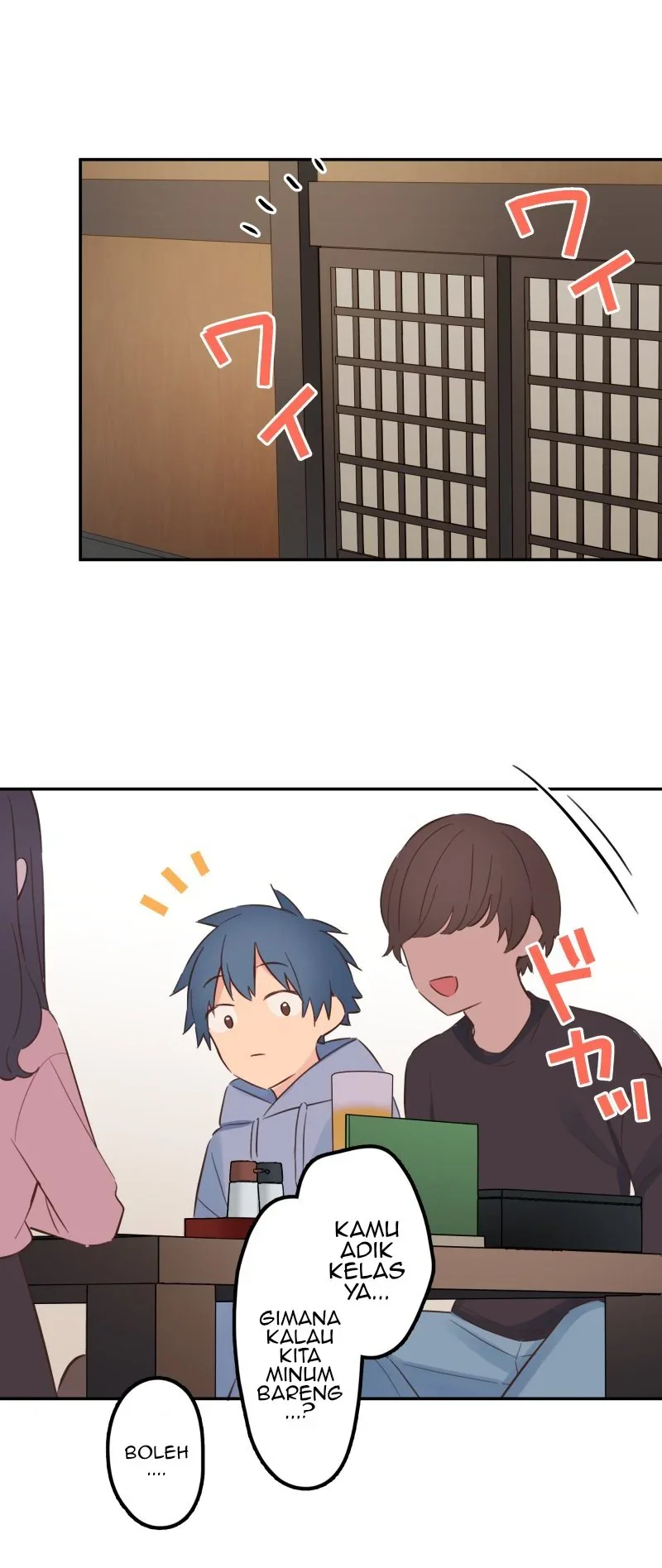 Halaman 4 — Waka-chan Is Flirty Again Chapter 166
