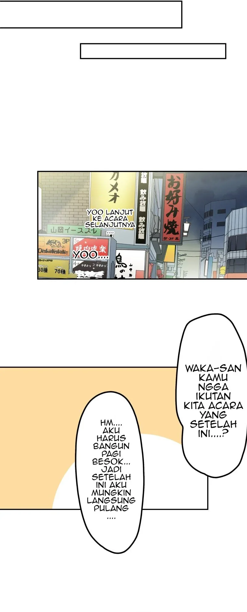 Halaman 34 — Waka-chan Is Flirty Again Chapter 166