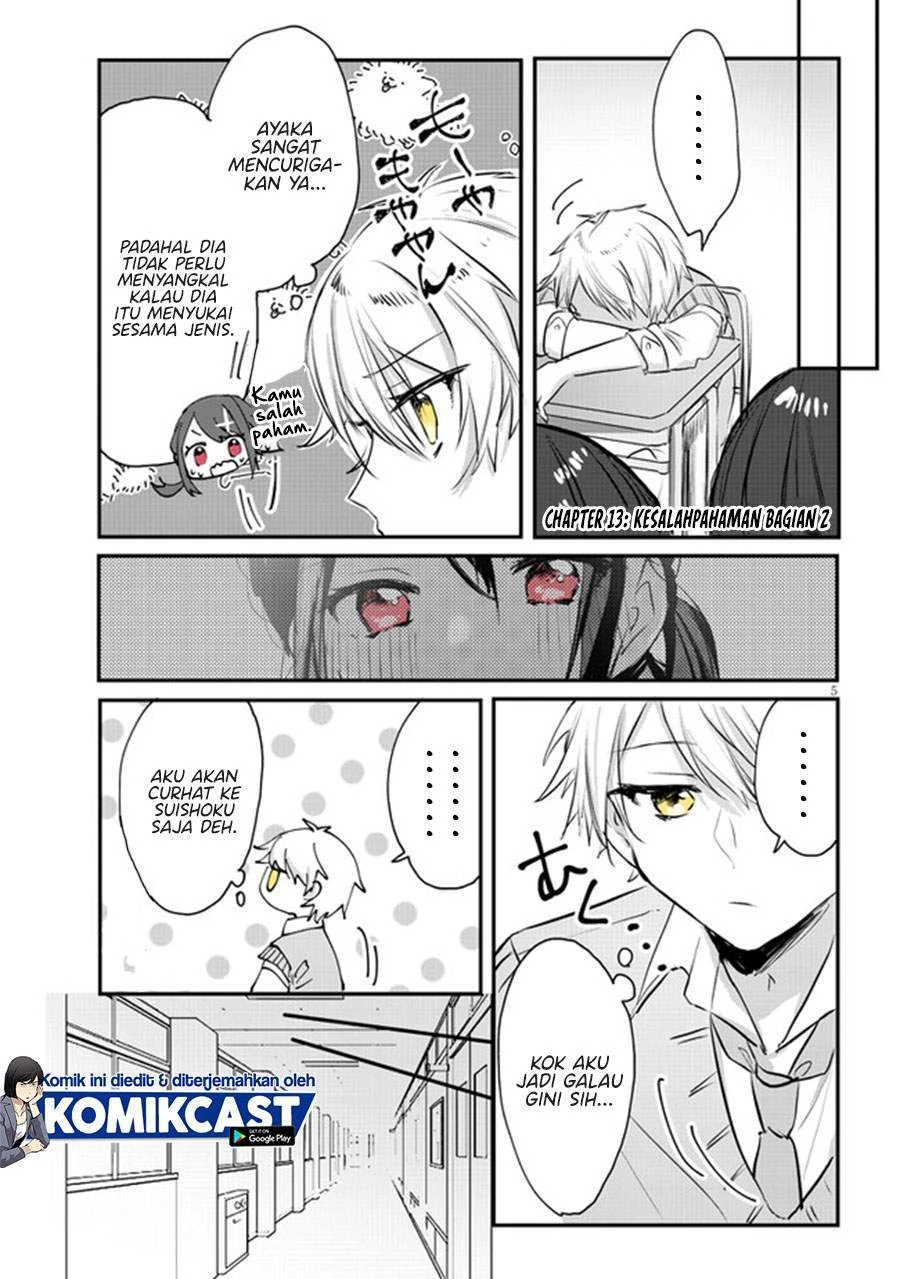 Halaman 6 — Kokoro Irozuku Koi ga Shitai Chapter 13