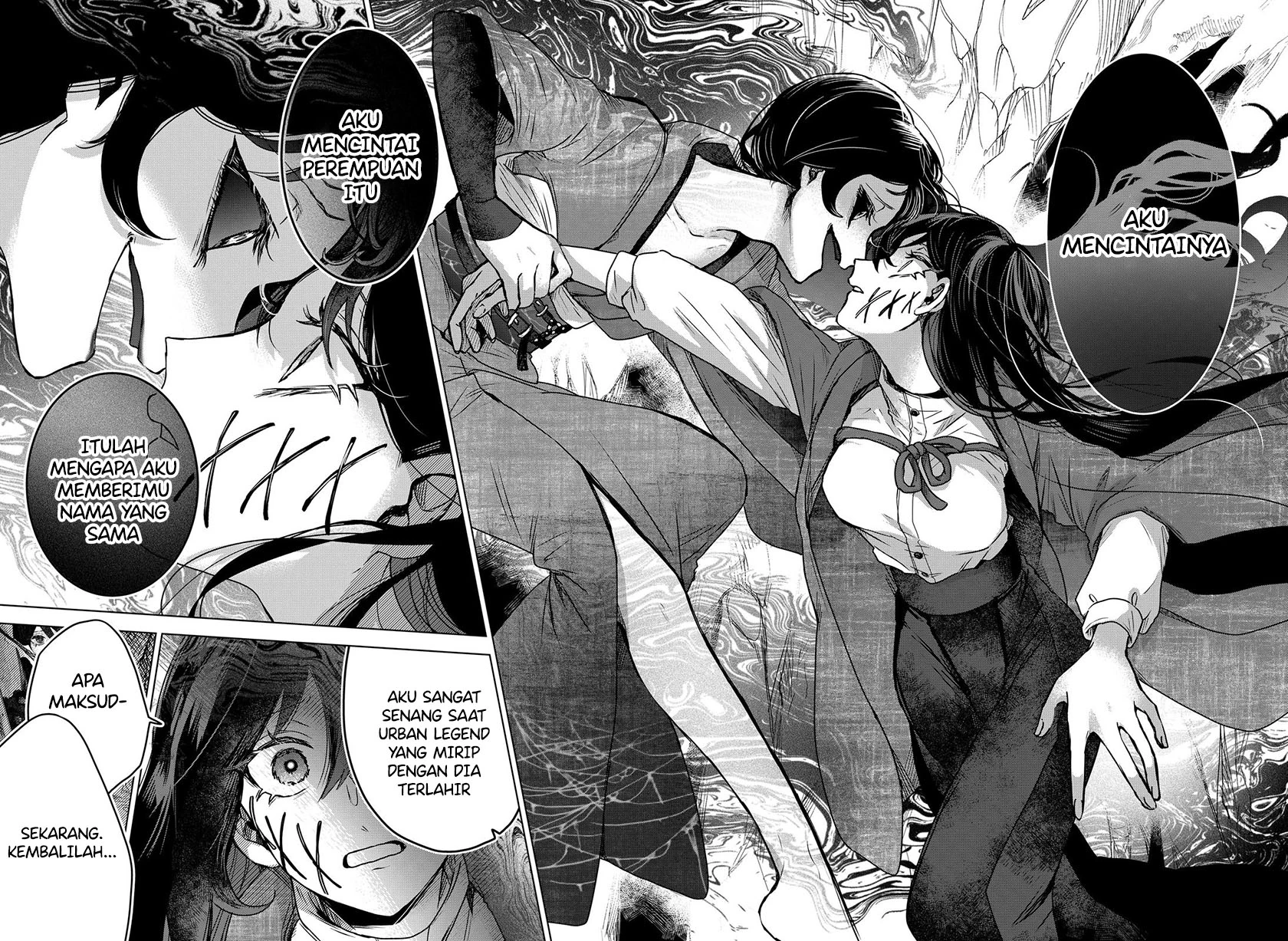 Halaman 18 — Kuchi ga Saketemo Kimi ni wa Chapter 59