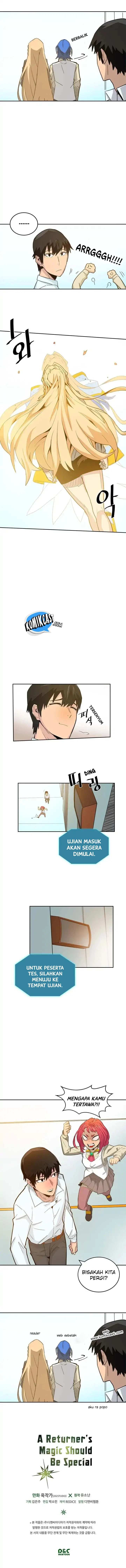 Halaman 9 — A Returner's Magic Should Be Special Chapter 3