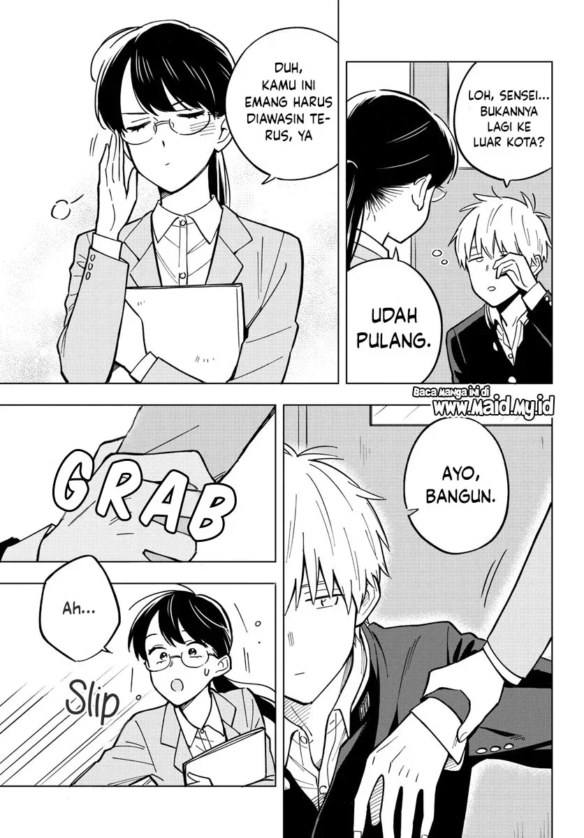 Halaman 11 — Sensei wa Koi wo Oshierarenai Chapter 28