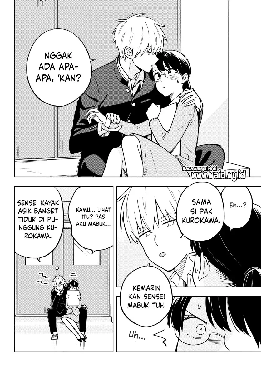 Halaman 12 — Sensei wa Koi wo Oshierarenai Chapter 28