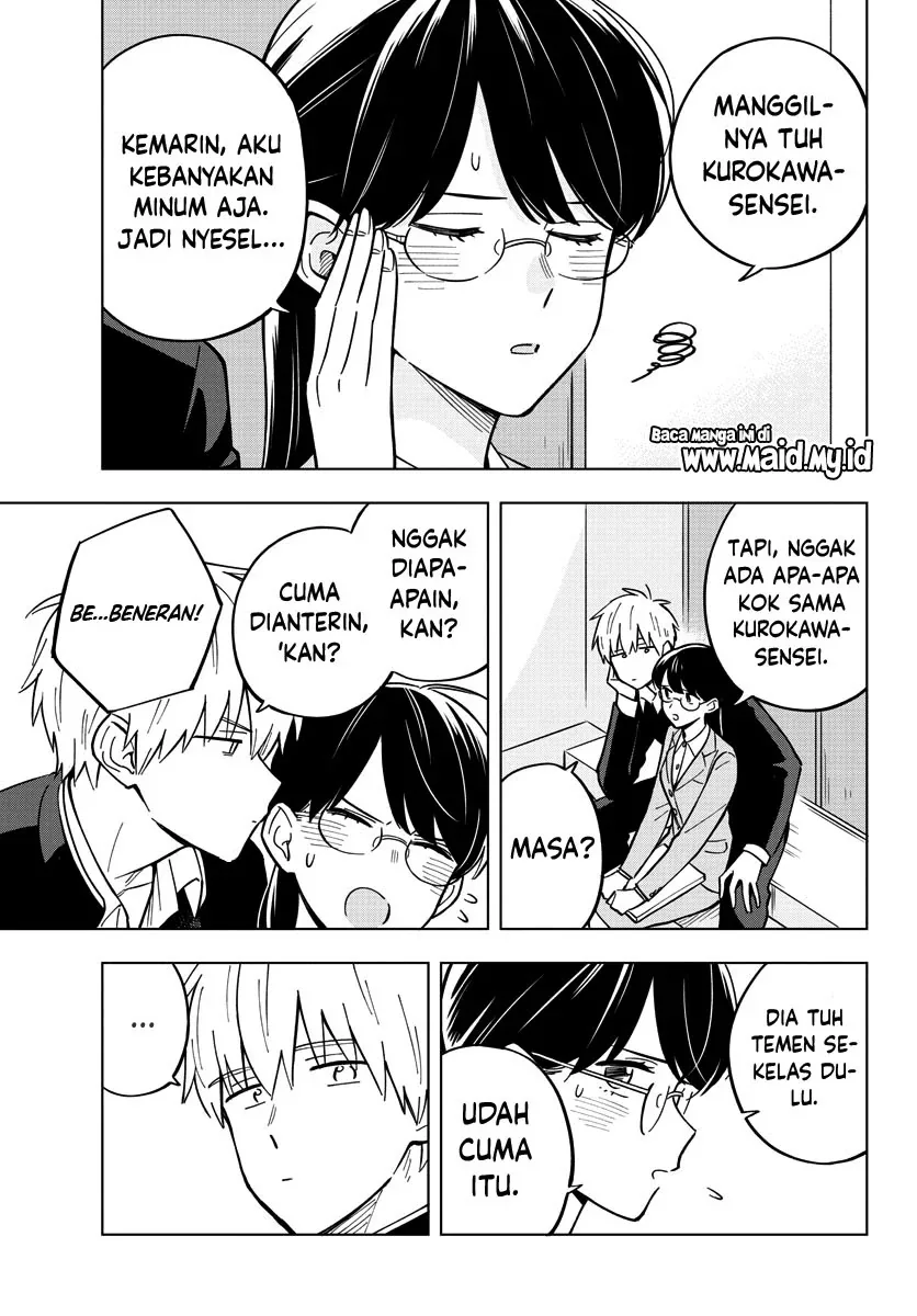 Halaman 13 — Sensei wa Koi wo Oshierarenai Chapter 28