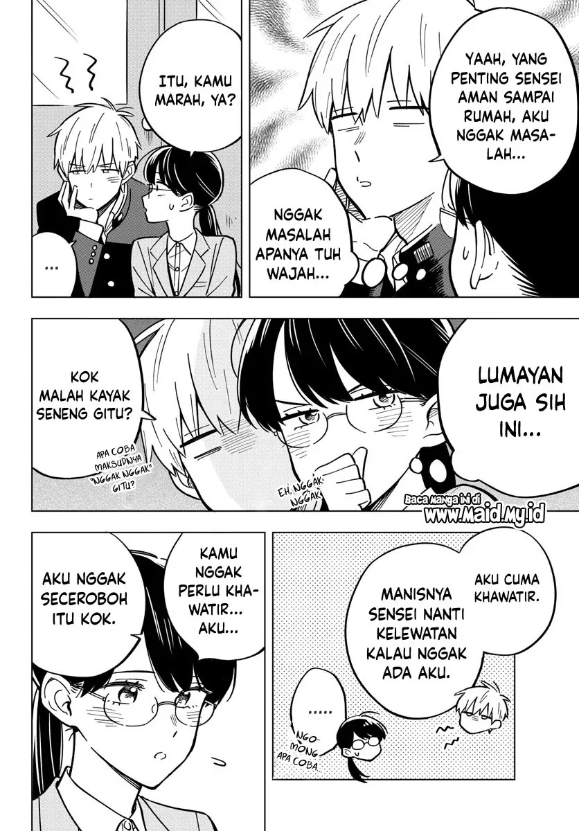 Halaman 14 — Sensei wa Koi wo Oshierarenai Chapter 28