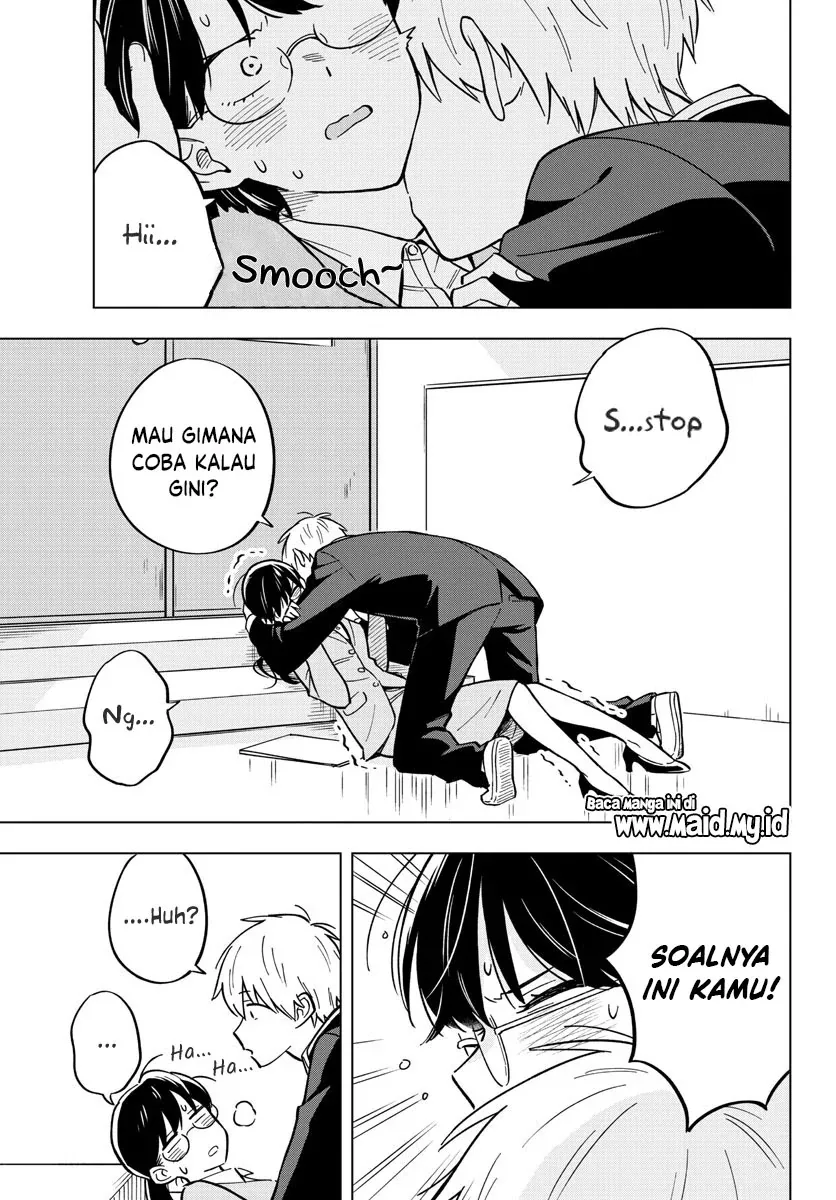 Halaman 17 — Sensei wa Koi wo Oshierarenai Chapter 28