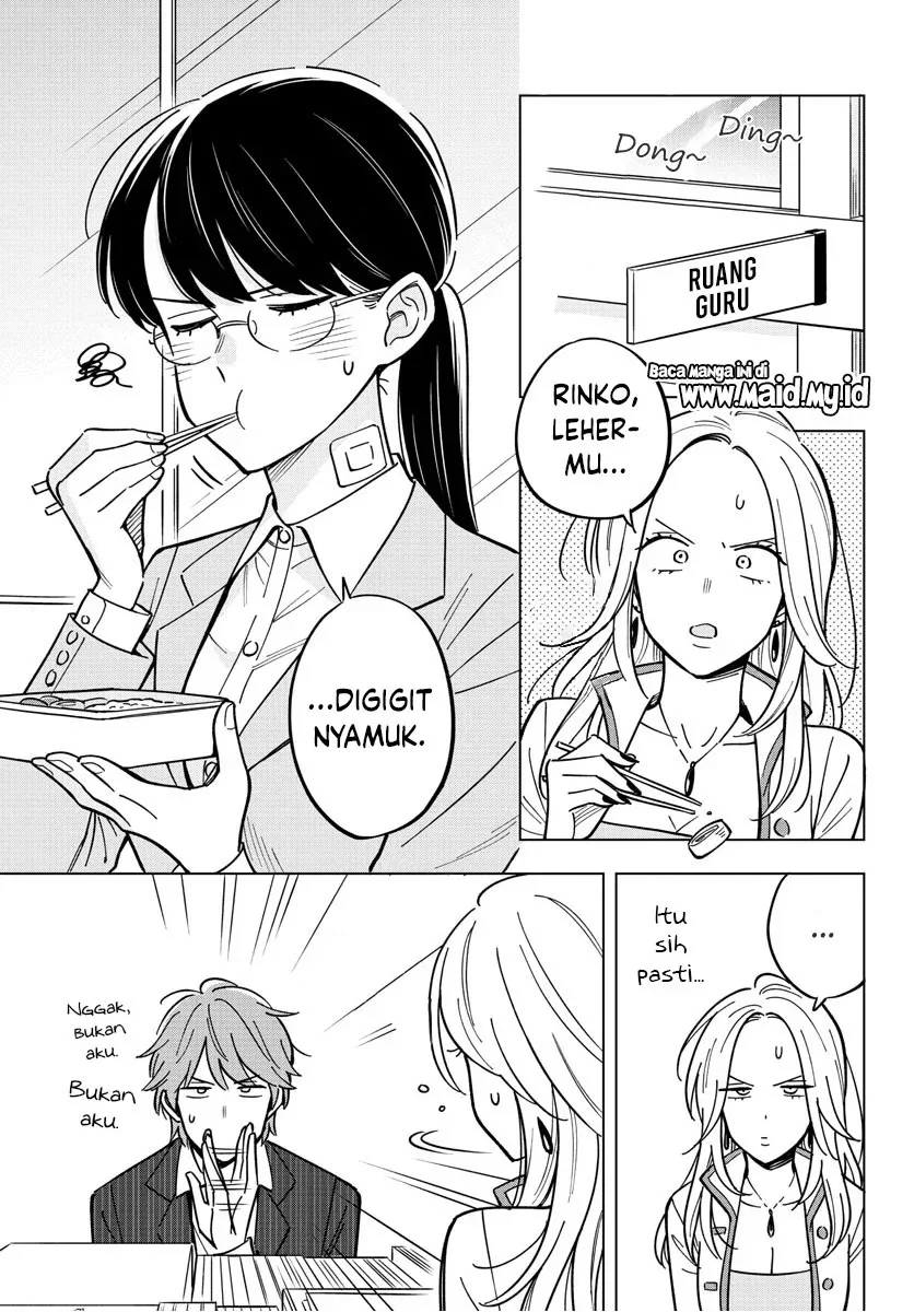 Halaman 21 — Sensei wa Koi wo Oshierarenai Chapter 28