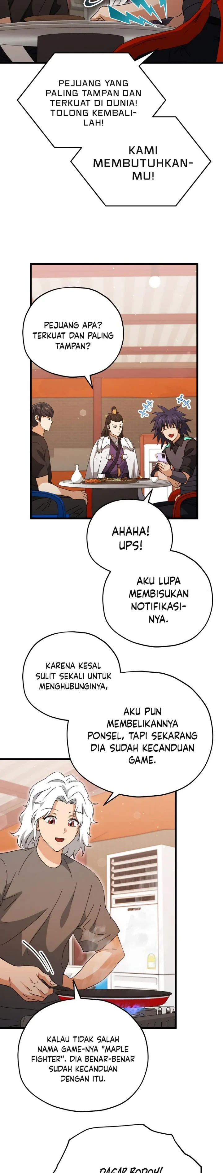 Halaman 8 — My Dad Is Too Strong Chapter 163