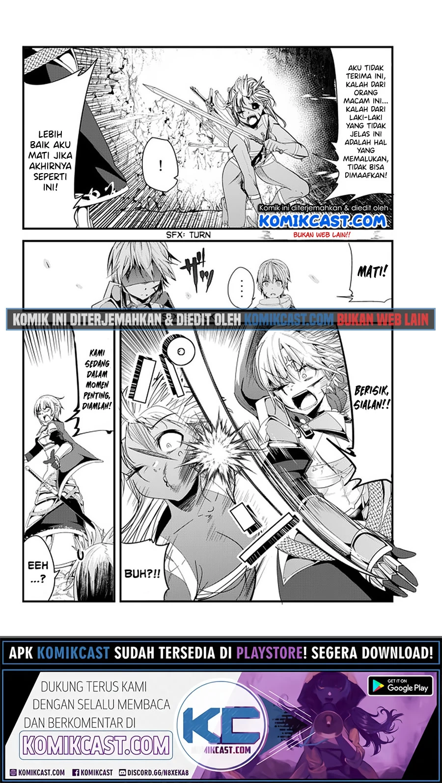Halaman 3 — Imamade Ichido mo Onnaatsukai sareta Koto ga Nai Onna Kishi wo Onnaatsukai suru Manga Chapter 130