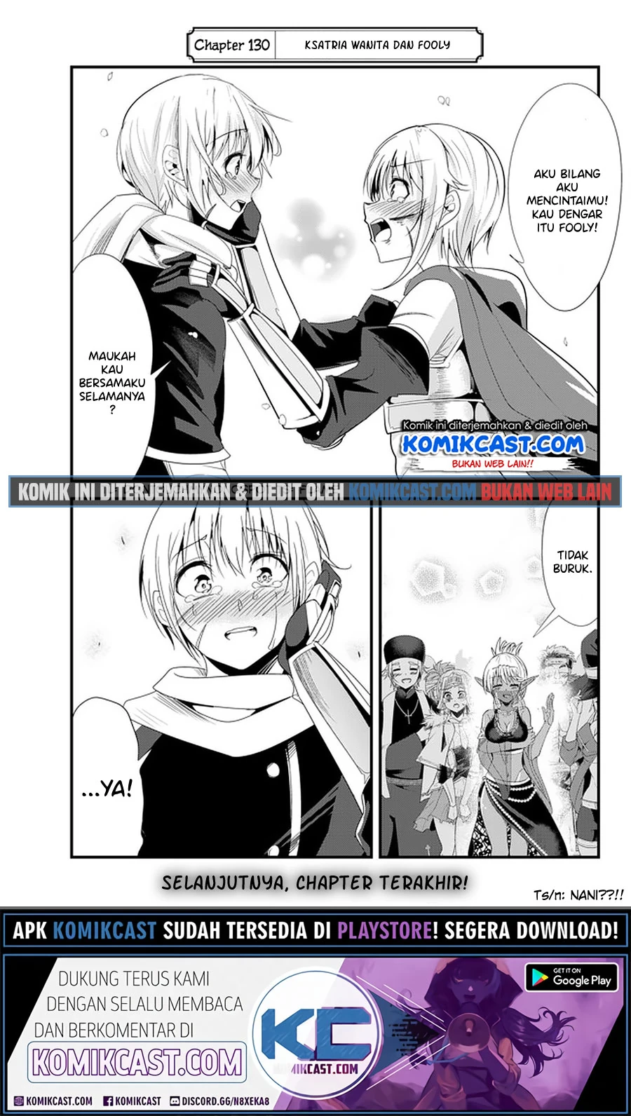 Halaman 8 — Imamade Ichido mo Onnaatsukai sareta Koto ga Nai Onna Kishi wo Onnaatsukai suru Manga Chapter 130