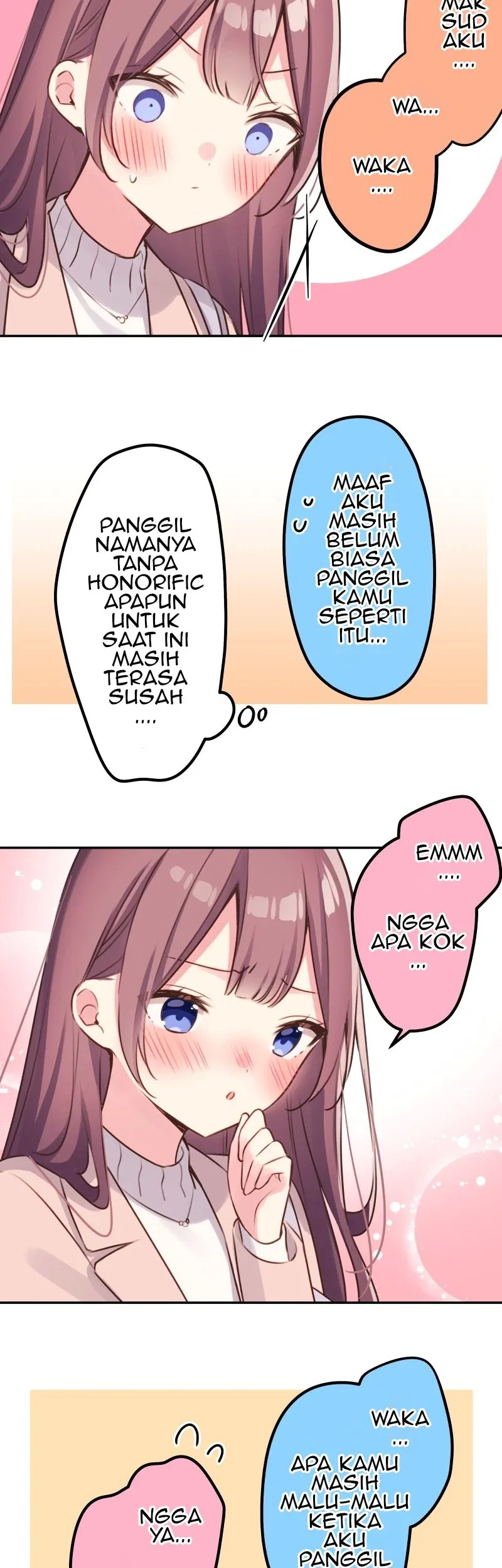 Halaman 5 — Waka-chan Is Flirty Again Chapter 110