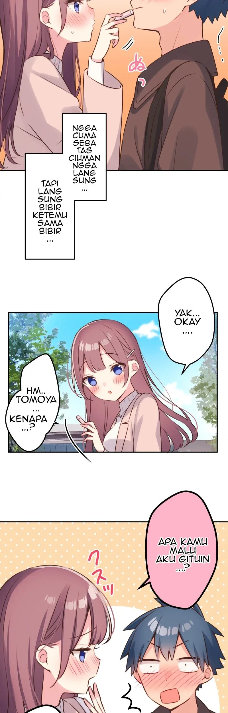 Halaman 9 — Waka-chan Is Flirty Again Chapter 110