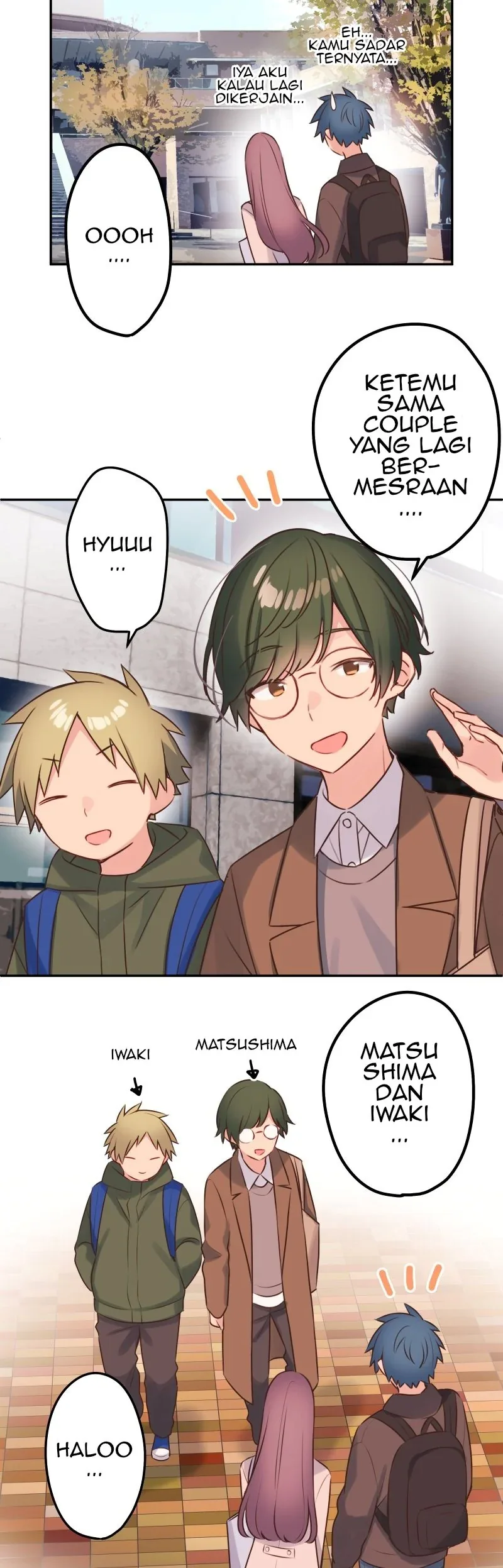 Halaman 11 — Waka-chan Is Flirty Again Chapter 110