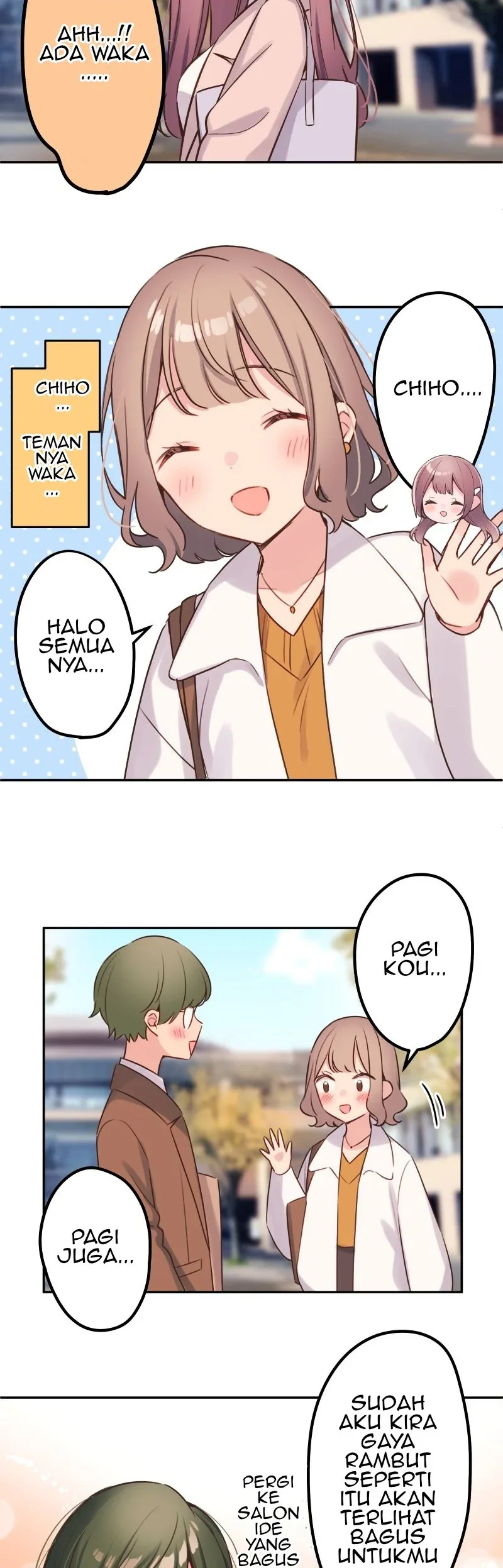 Halaman 13 — Waka-chan Is Flirty Again Chapter 110