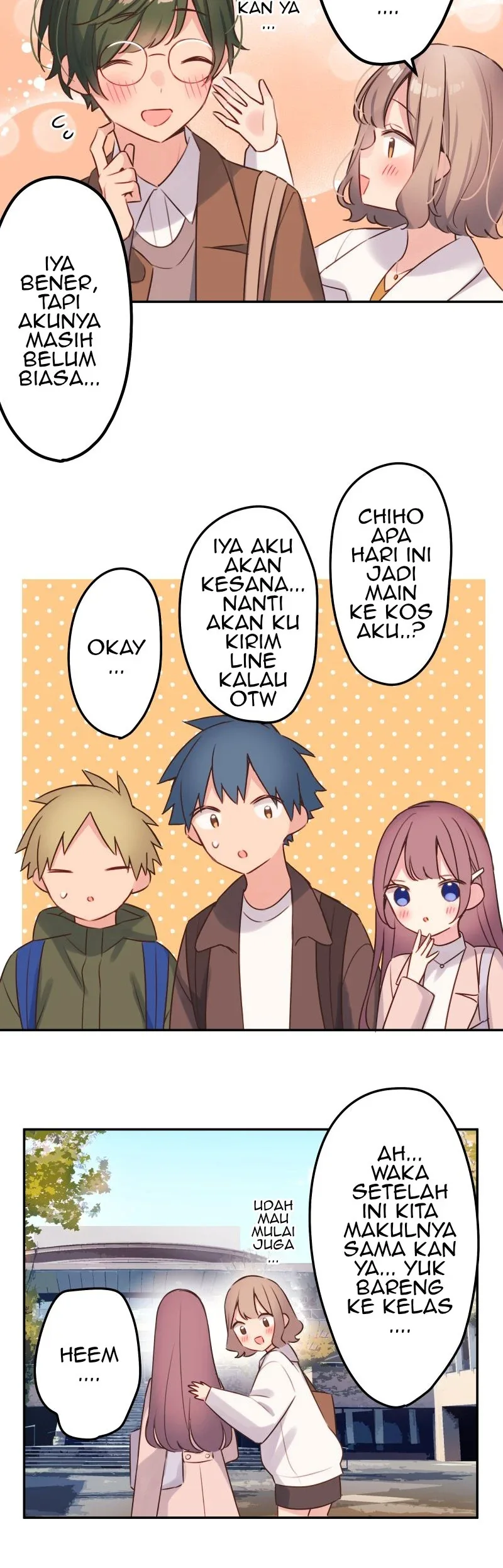 Halaman 14 — Waka-chan Is Flirty Again Chapter 110