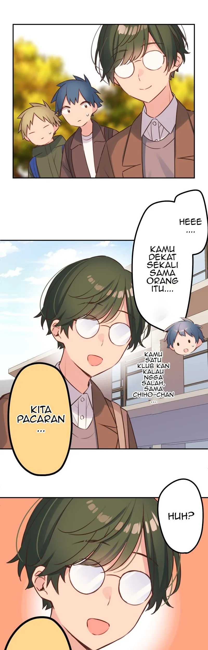 Halaman 15 — Waka-chan Is Flirty Again Chapter 110