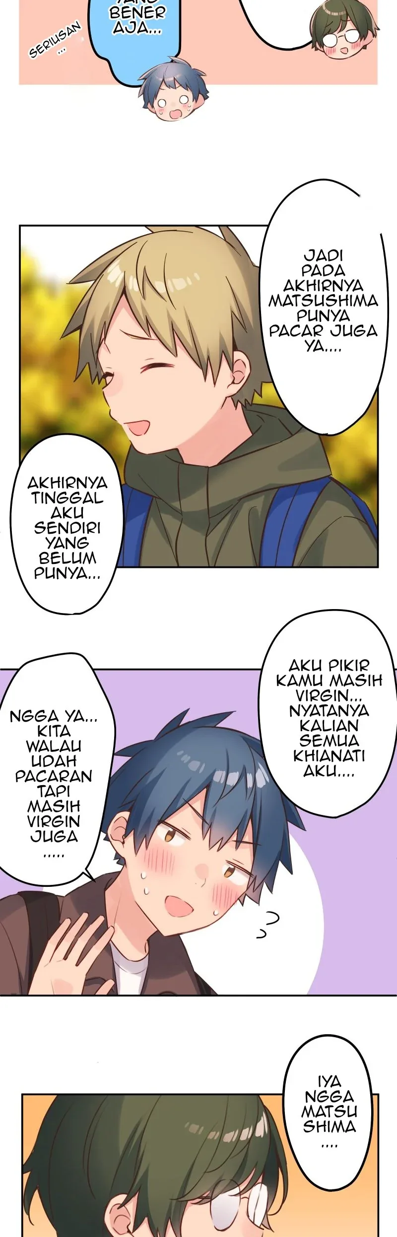 Halaman 17 — Waka-chan Is Flirty Again Chapter 110