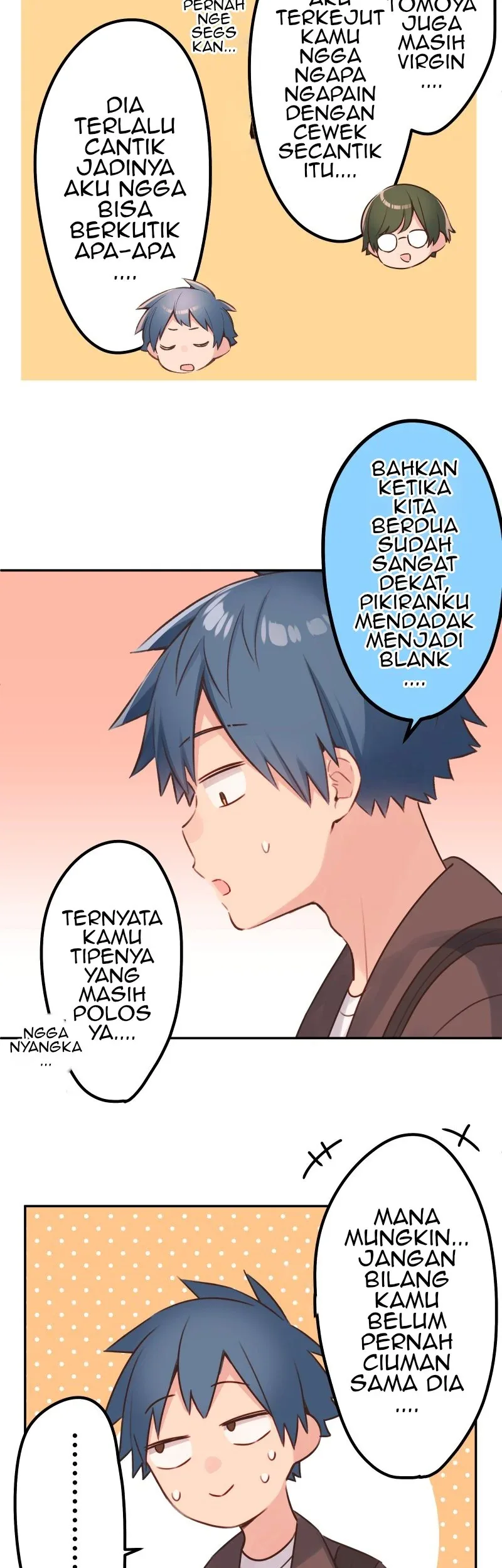 Halaman 19 — Waka-chan Is Flirty Again Chapter 110