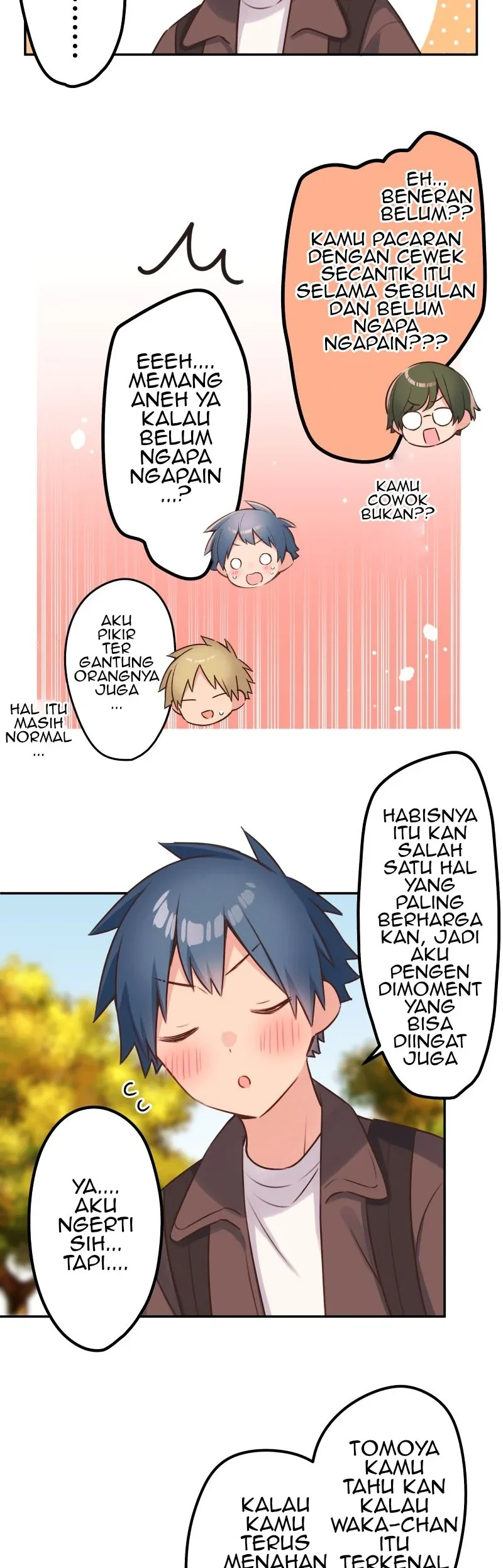 Halaman 20 — Waka-chan Is Flirty Again Chapter 110