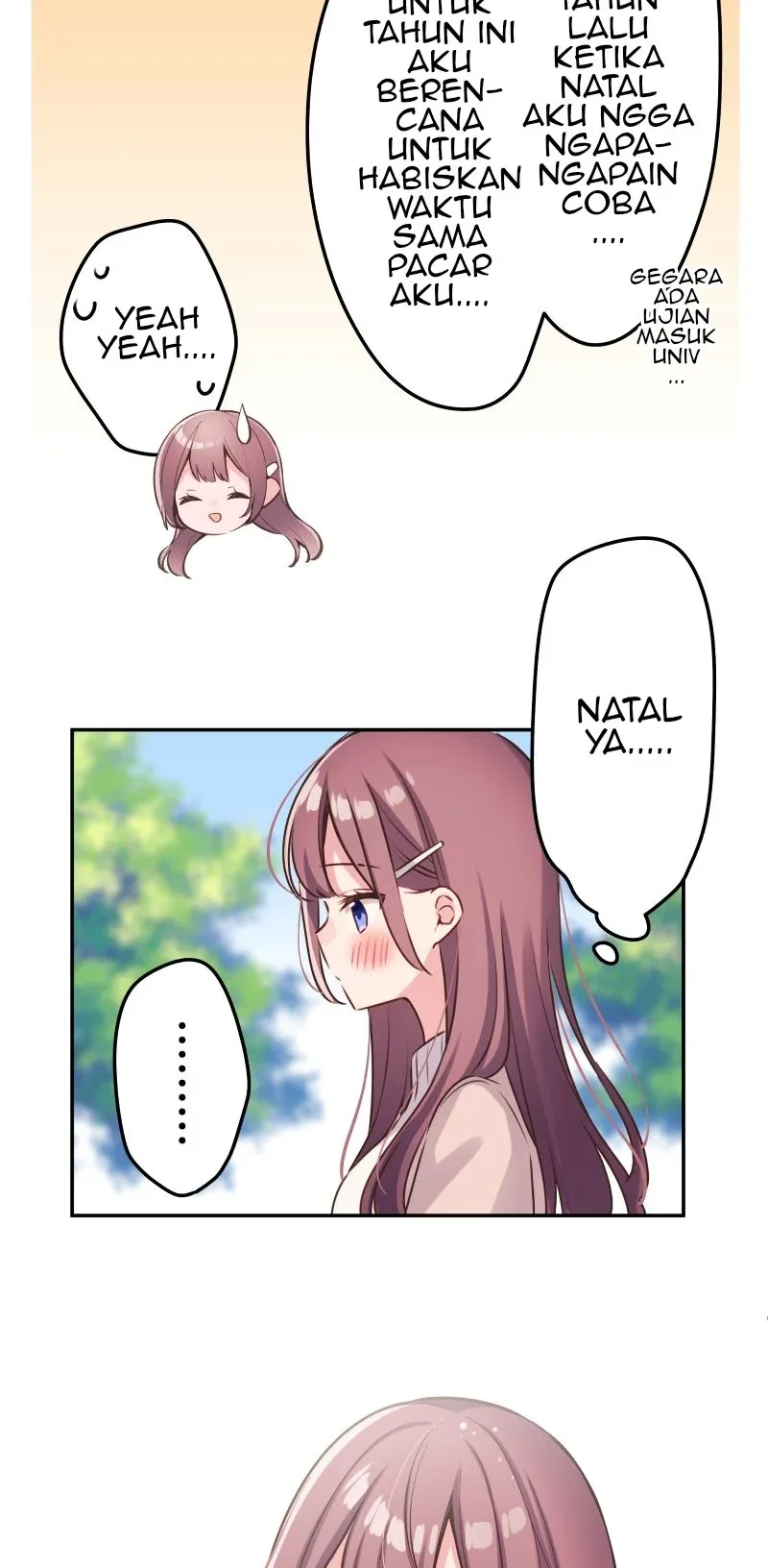 Halaman 26 — Waka-chan Is Flirty Again Chapter 110