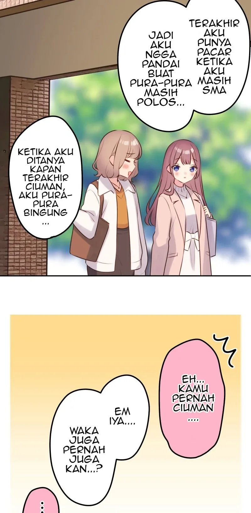 Halaman 28 — Waka-chan Is Flirty Again Chapter 110