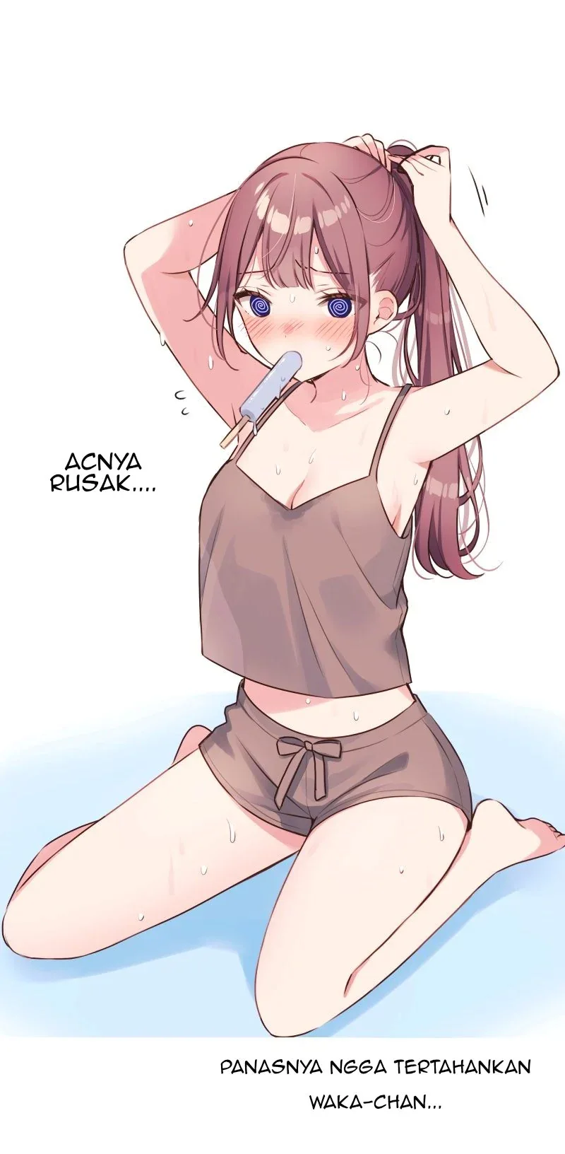 Halaman 38 — Waka-chan Is Flirty Again Chapter 110