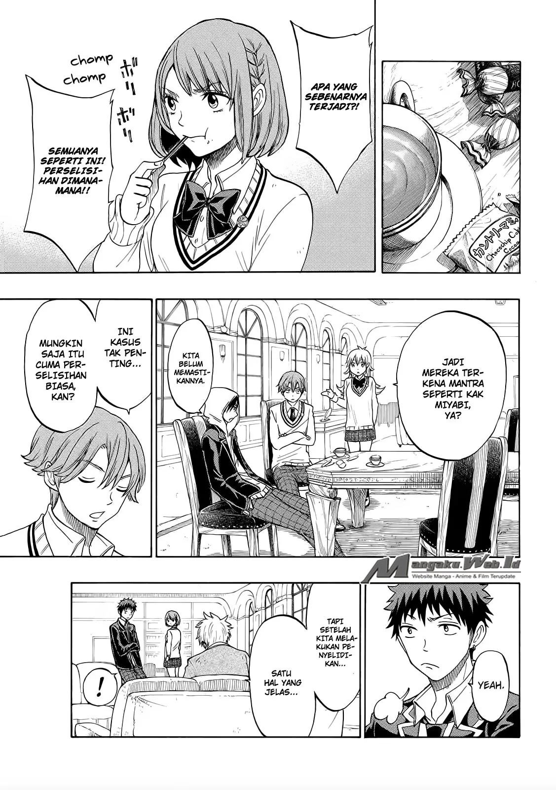 Halaman 4 — Yamada-kun to 7-nin no Majo Chapter 130